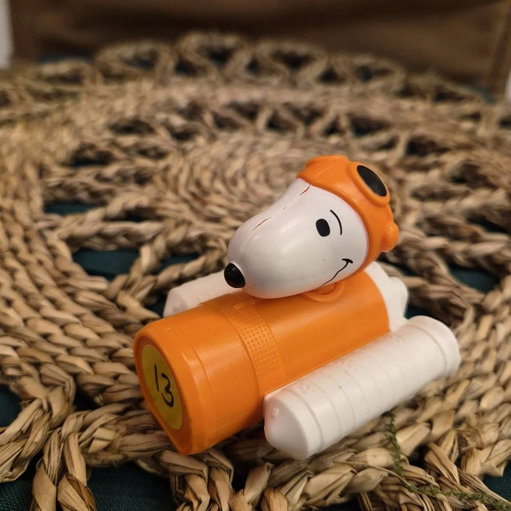 ✅2019 McDonald's Peanuts Snoopy NASA Space Happy Meal Toy Figure#️⃣13